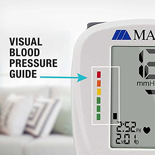 Mabis 04-615-001 Digital Premium Wrist Blood Pressure Monitor thumb #11