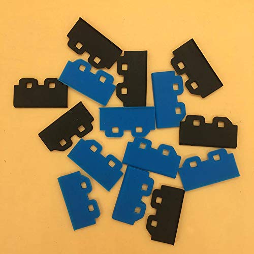 Replacement Parts for Printer PRTA10425 DX5 DX7 Printhead Rubber Wiper Blade Cleaning Wiper for Mimaki JV33 for Mutoh Aifa Skycolor Thunderjet Zhongye Inkjet Printer - (Type: 10Pcs)