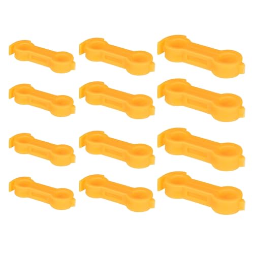Juego de férula ajustable de 12 piezas para patas de pollito, diseño resistente y cómodo, suministros de salud para el ganado para pollos, patos, loros y codornices recién criados