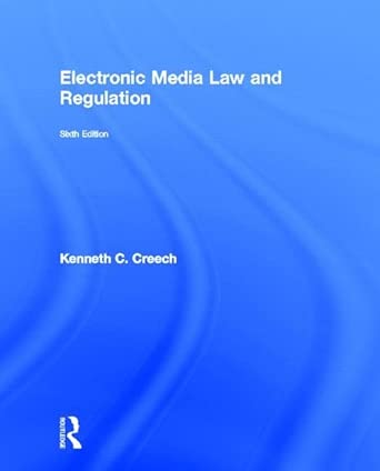 Electronic Media Law and Regulation 6th Edition book cover