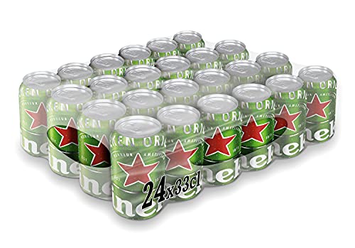 Heineken Cerveza Lager, 24 x 330ml