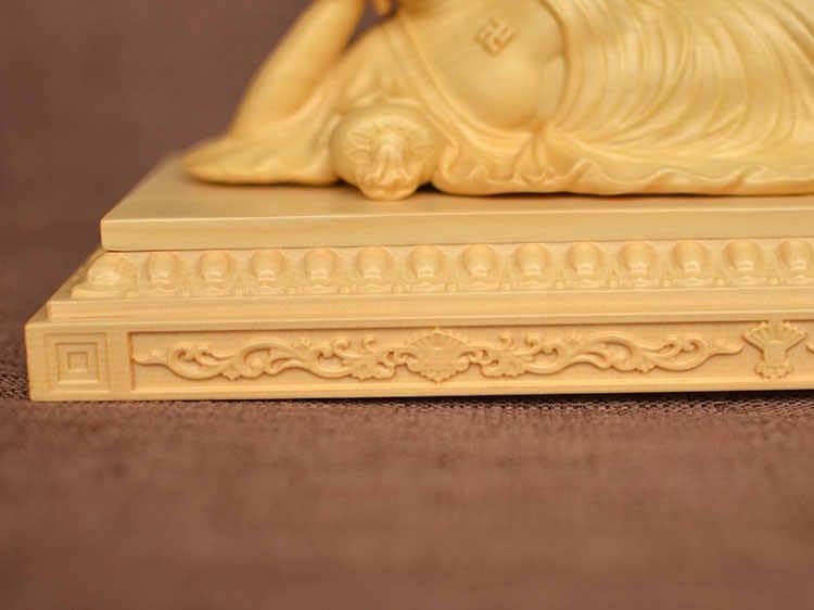 井波彫刻 大型 高52cm 仏教工芸 香樟材 古美術 仏師で仕上品 阿弥陀 