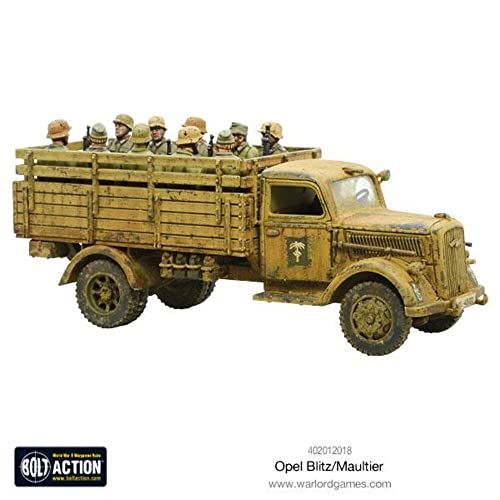 Bolt Action Opel Blitz/Maultier Truck 1:56 Wwii Military Wargaming Plastic Model Kit #TOP3