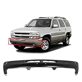 MBI AUTO - Primered, Steel Front Bumper Face Bar Fascia for 2000 2001 2002 2003 2004 2005 2006 Chevy Silverado, Suburban, Tahoe 00-06, GM1002375