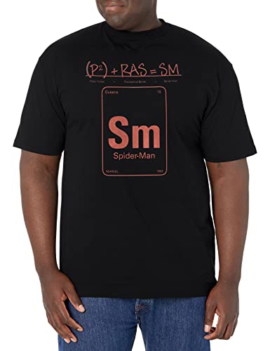 T-Shirt Marvel Araignée Radioactive Homme Motif Imprimé Haute Définition