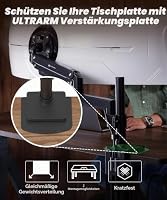 ULTRARM Stahl-Verstärkungsplatte für Glas- & dünne Tischplatten – Ansicht 2