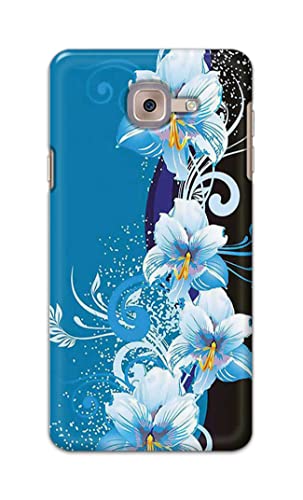 Image of PRINTFIDAA Beautiful Floral Design Printed Designer Hard Case for Samsung Galaxy J7 Max /Samsung On Max, SM-G615F / DS Back Cover -(e) RPM1006