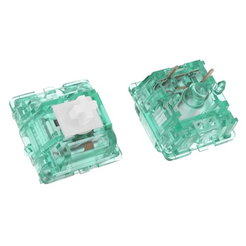 DUROCK Silent T1 Tactile Switches, Shrimp Keyboard Switch with 5 Pins, 67g Gold Plated Spring Silent Tactility Keyboard for Mechanical Keyboards (Shrimp Tactile Switch 67g, 90pcs) - Image 4