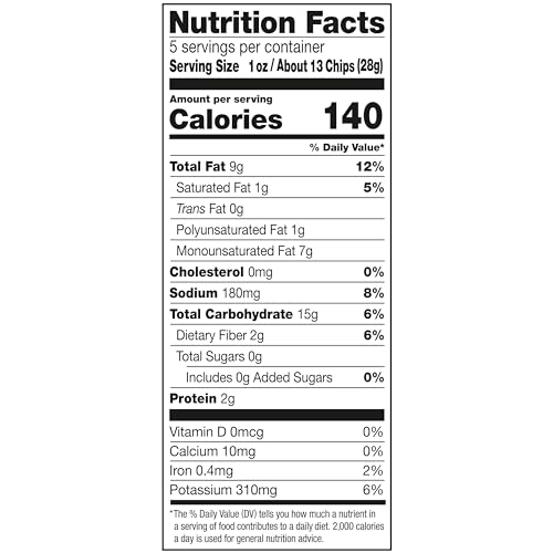 Image of Kettle Brand Potato Chips, Sea Salt and Vinegar, 5-Ounce Bags (Pack of 8)