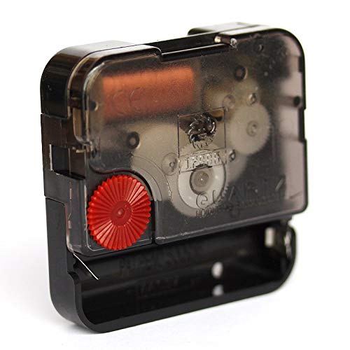 YOUNGTOWN #12888 Movement for Clock Repair Replacement Kit Sweep Silent Movement Clock DIY (0.53'' Shaft, 0.24'' Thread) 100% New