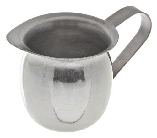Update International BC-5 Stainless Steel Bell Creamer, 5-Ounce, 2-3/8-Inch, Set of 6