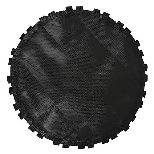 VICASKY 1Pc Weatherproof Round Jumping Mat for Trampoline Durable Cloth Replacement Pad with Hooks Breathable Design for Enhanced Bounce and Security