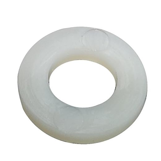 AERZETIX: 100x Arandelas planas M6 Ф12mm H1.6mm DIN125A plastico poliamida C17705