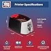 Bodno Badgy100 ID Card Printer with Complete Supplies Package ID Software - Bronze Edition