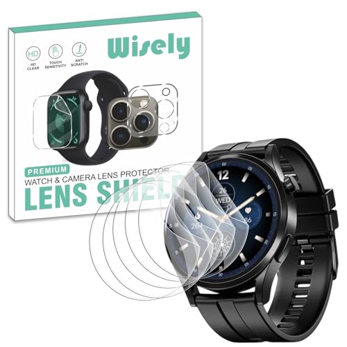 Image of Wisely |Pack of 5pc| Screen Guard Protector For Boat Chrome Horizon 1.51 inch Anti Shock, Anti-Scratch, HD Clear, Full Cover