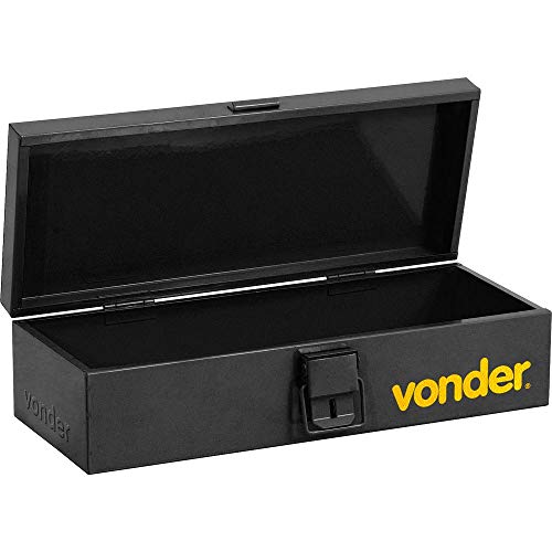 Vonder, Caixa Metálica Para Ferramentas, Tipo Baú, Sem Bandeja, 40,0 Cm X 16,0 Cm X 11,0 Cm.
