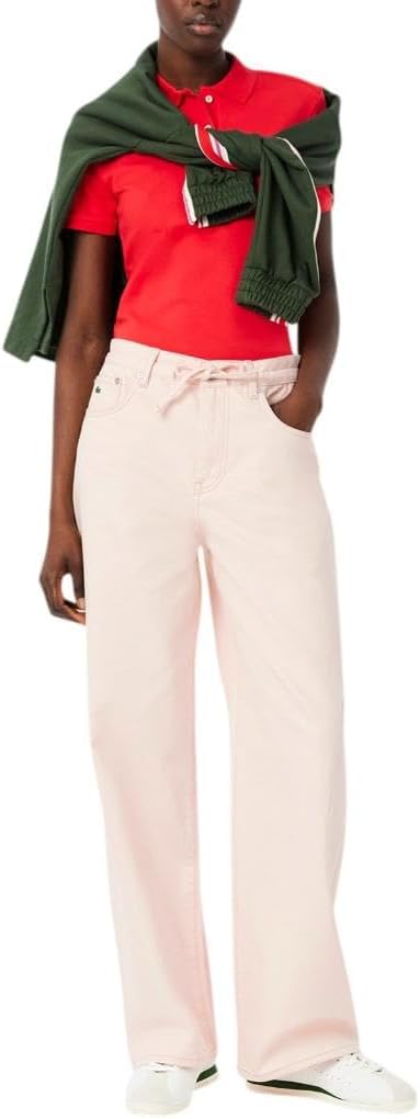 Lacoste Women's Wide Fit Denim Jeans