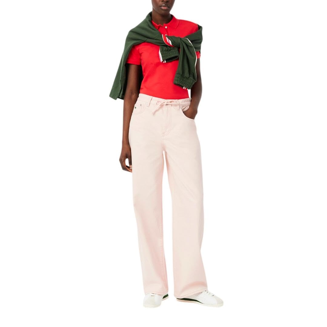 Lacoste Women's Wide Fit Denim Jeans