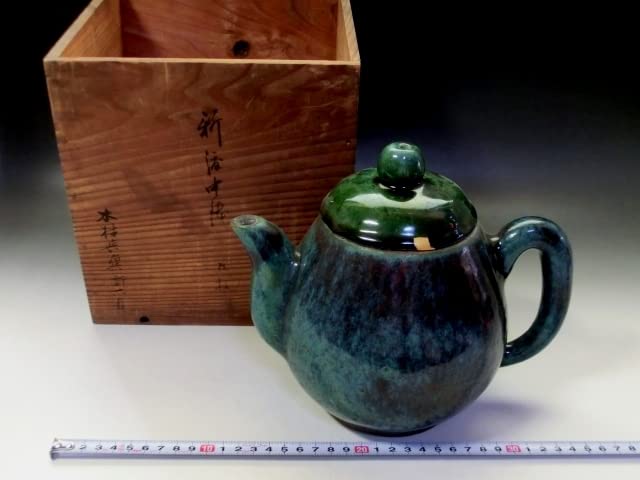 水注■水指 水次 青緑釉 昊廻昌？金継ぎ直し有り お茶道具 煎茶道具 骨董品■ Amazon.co.jp: 水注水指 水次 青緑釉 昊廻昌？金継ぎ直し有り お