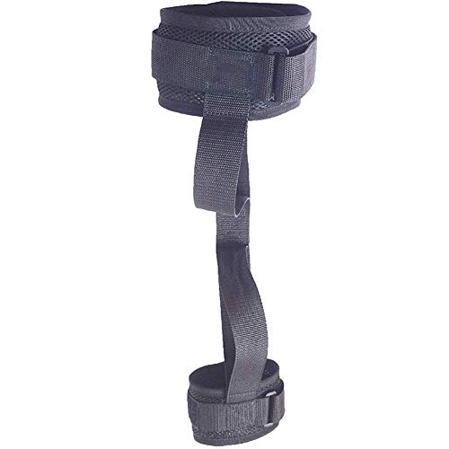 Leg Thigh Lifter Band Medical Transfer Cushion With Wrist Strap Handle Movement Transfer Mobility Device Leg Moving Auxiliary Belt (L, 1Pc) #TOP1