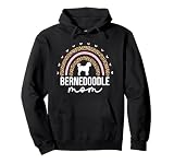 Bernedoodle Maman pour femme adulte Bernedoodle Chien Maman Arc-en-ciel Sweat à Capuche