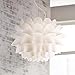 Possini Euro Design White Flower Pendant Chandelier - Possini Euro Design