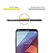 Orzero (3 Pack) Tempered Glass Screen Protector Compatible for LG Q6, Q6 Plus 2.5D Arc Edges 9 Hardness HD Anti-Scratch Anti-Fingerprint (Lifetime Replacement)