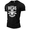 GYMTIER Sons of Odin - Vikings Valhalla - Men's Gym T-Shirt Bodybuilding Training Workout Lifting Top Clothing, Black, 5XL #4