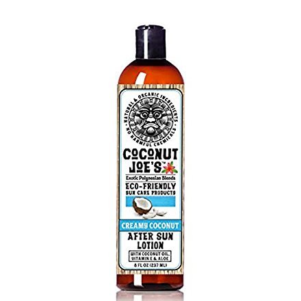 BANDFOW Creamy Coconut After Sun Lotion by Coconut Joe's | Enriched with Coconut Oil Vitamin E and Aloe, Deeply Moisturi