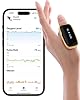Ossimetro indossabile in tempo reale WearO2, Monitor di saturazione dell'ossigeno Bluetooth con allarme a vibrazione, rapporto SPO2 e frequenza cardiaca gratuiti