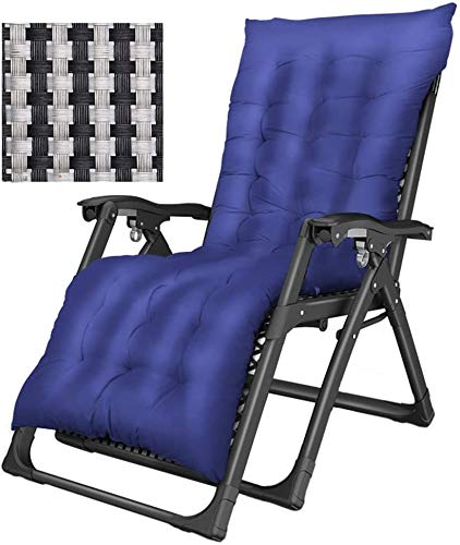 Tumbonas de jardín de gravedad cero que eliminan el dolor lumbar con diseño plegable XL
