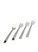 Croco Dessert Forks S/4