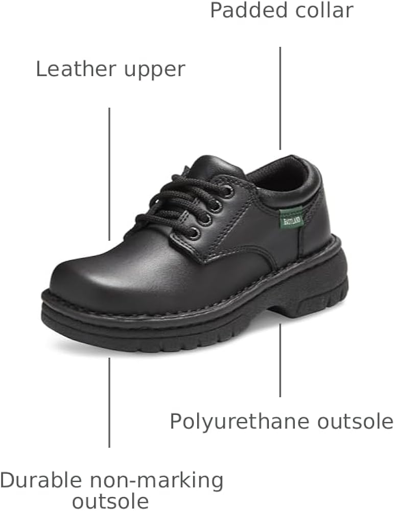 Amazon.com | Eastland Unisex Plainview Oxford, Black, 10 M US
