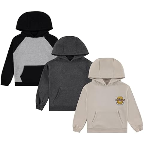STITCH & STONE Boys' 3-Pack Hoodies Cover