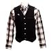 Wyoming Traders Men's Wool Vest Large Black