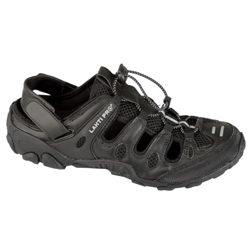 Lahti PRO Herren L30607 Arbeitssandalen, rutschfeste, ausprofilierte Laufsohle aus Gummistoff, offener Fersenbereich