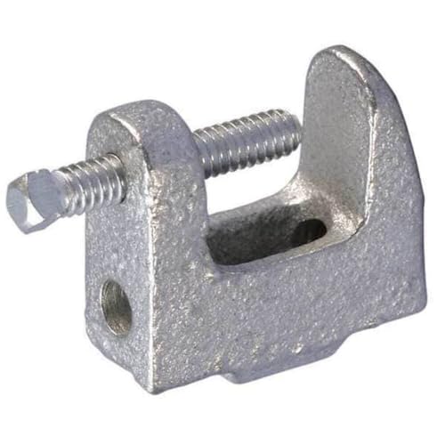 Caddy, BC260025EG, Reversible Beam Clamp, 1/4 In, 250 lb Max