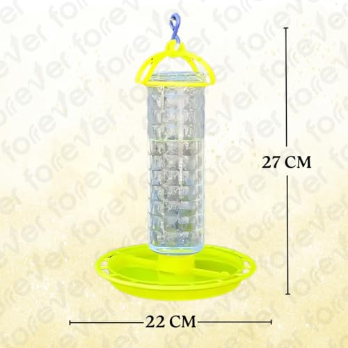 Image of FORREVER Bird Feeder - Hanging Bird Feeder for Balcony, Garden & Outdoor Use (Water Feeder)