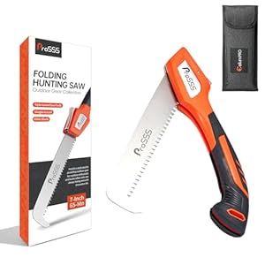 ProSSS Klappbare Jagdsäge mit 65Mn Klinge