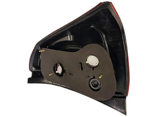 Image of Rear Tail Light Backlight Assembly for Toyota Etios Type-2 Compatible With Model 2014 to 2017 car back Side Light turn Signal Indicator Blub not included. (Left)