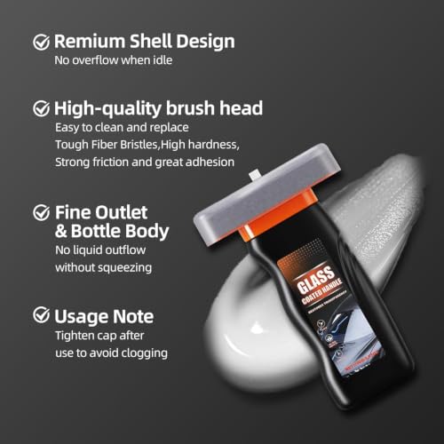 Image of Glass Anti Fog Hydrophobic Coating & Water Repellent Spray for, Mirrors, Car Windshields, Goggles, Shower Doors - Fogless, Rainproof (Glass Anti Fog Hydrophobic Coating & Water Repellent Spray)
