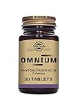Solgar Omnium Multivitamin Tablets - Rich in Antioxidants and Minerales - Vitamines A, B, C, D, E & K - Health Supplement - Ideal for Athletes - Helps Against Fatigue - Pack of 30