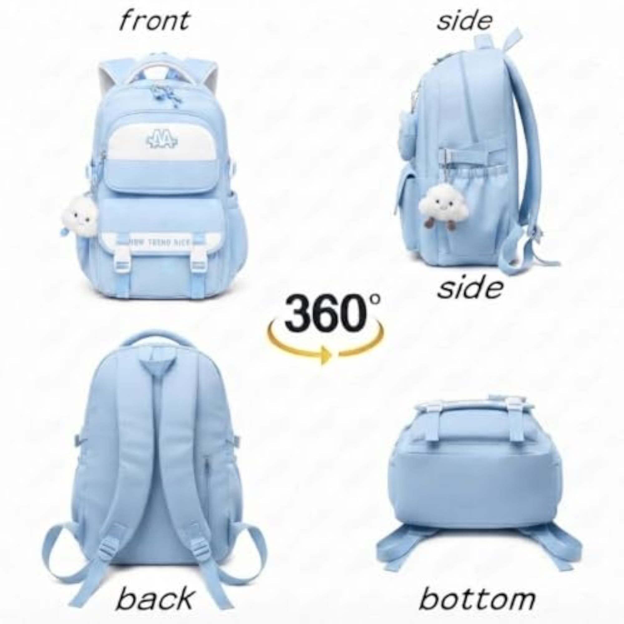 Anti-Theft Korean Laptop Backpack for Men & Women
