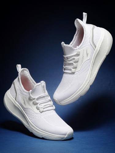 Image of ASIAN Men HIGHWAY-02 Running and Casual wear Running Shoes with Laces, Lightweight and Comfortable Shoes with Upper Fabric and Phylon Sole for Men & Boys