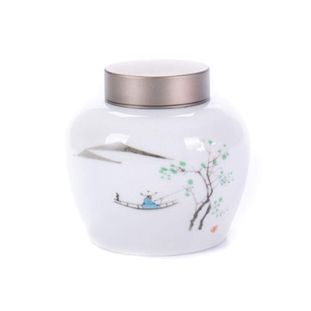 YJR Urns，Cremation Urn, Funeral Urn Cremation UrnsMemorialAshes Urn ，Sealed Ceramic Adult Coffin Pet Urns Suitable For Placing In The Living Room Of The Home, Kitchen For ，commemoration (Color : 3)