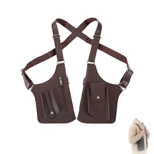 Bolso pecho antirrobo hombre bandolera sling bag con doble fondo oculto