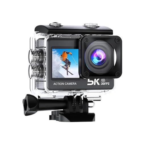ANVJ 5K 4K 60FPS EIS WiFi fAXN[ 170D 2.0 C`^b`XN[ 30 [ghX|[cJRt g₷(128GB Card)