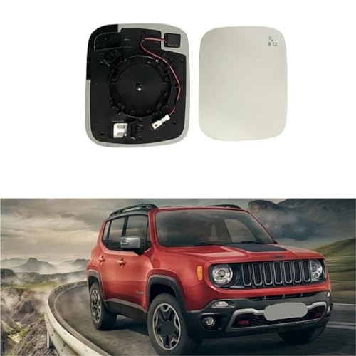 Miroir cassé Jeep Renegade ? Glace rétroviseur droit de rechange - 4