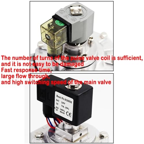 Électrovanne à impulsion DMF-Z-20S DC24V pour filtre à manches industriel