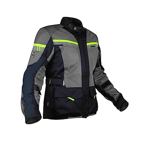 Rynox Stealth Air Pro Jacket - Mesh Motorcycle Touring Jacket wit...